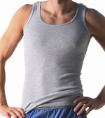 4-Pack BlackHeather Grey A-shirt 4-Pack BlackHeather Grey A-shirt